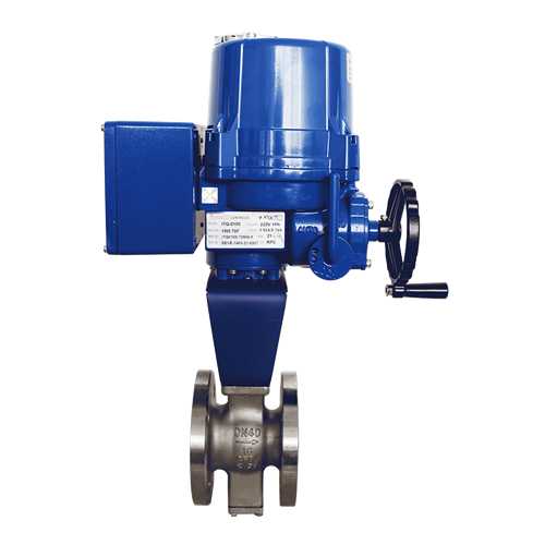 【i-Tork】電動高溫調節閥/V型法蘭球閥